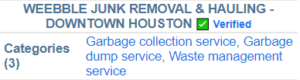 2nd Position - Junk Removal Houston